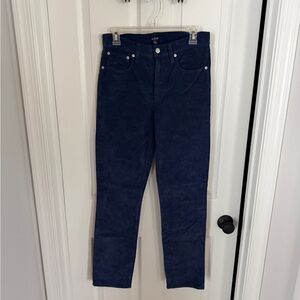 J Crew Vintage slim-straight corduroy pant